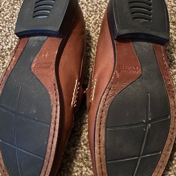 Johnston & Murphy Men’s Brown Leather Penny-loafers Slip on Shoes size 10m - Picture 8 of 11